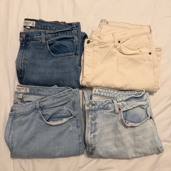 Abercrombie & Fitch Women's Jeans Size 16/33 Bundle